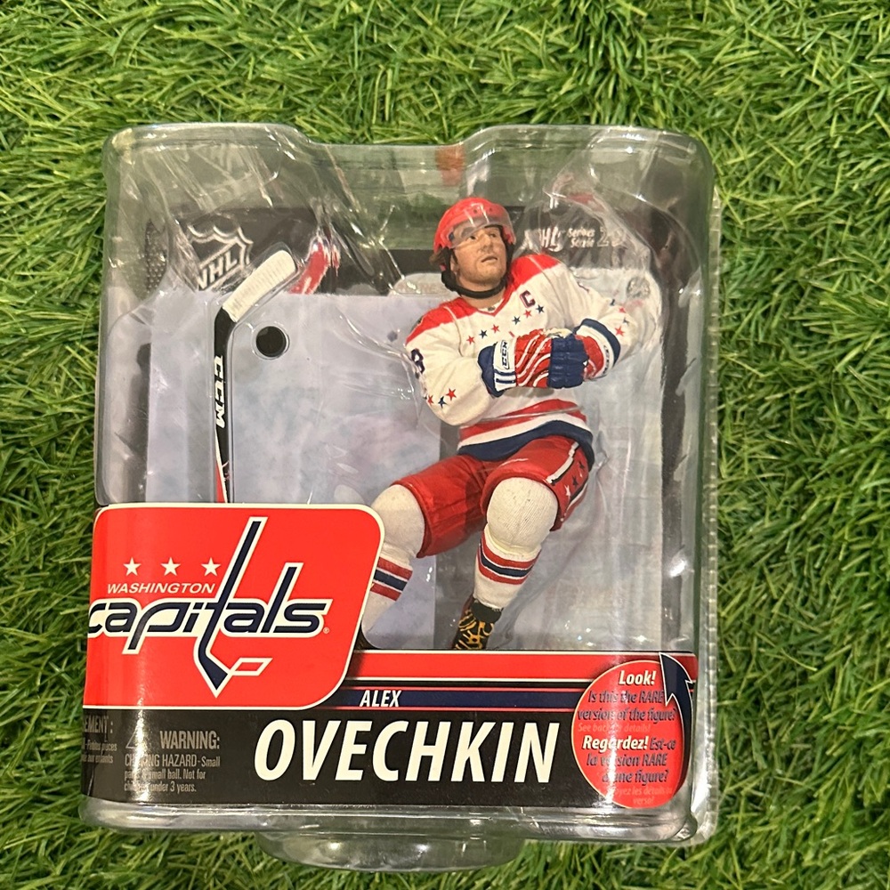 Alex Ovechkin sealed Figure - white jersey